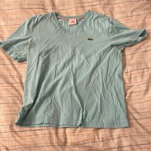 Lacoste men’s size 4 V-neck T-shirt
